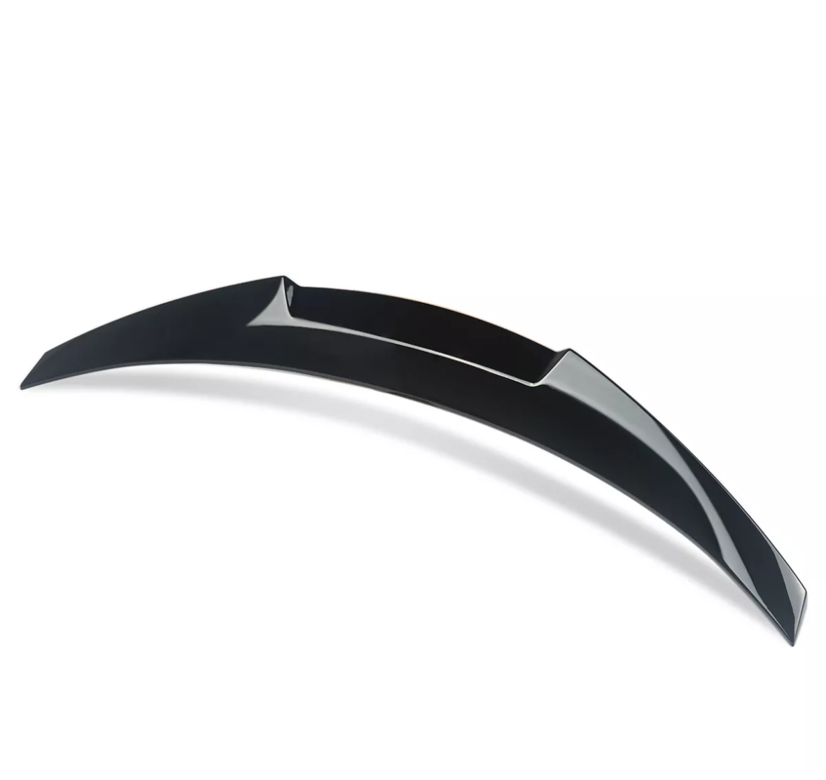 Gloss Black M4-Style Rear Trunk Spoiler Lip for BMW E90 3-Series/M3 ...