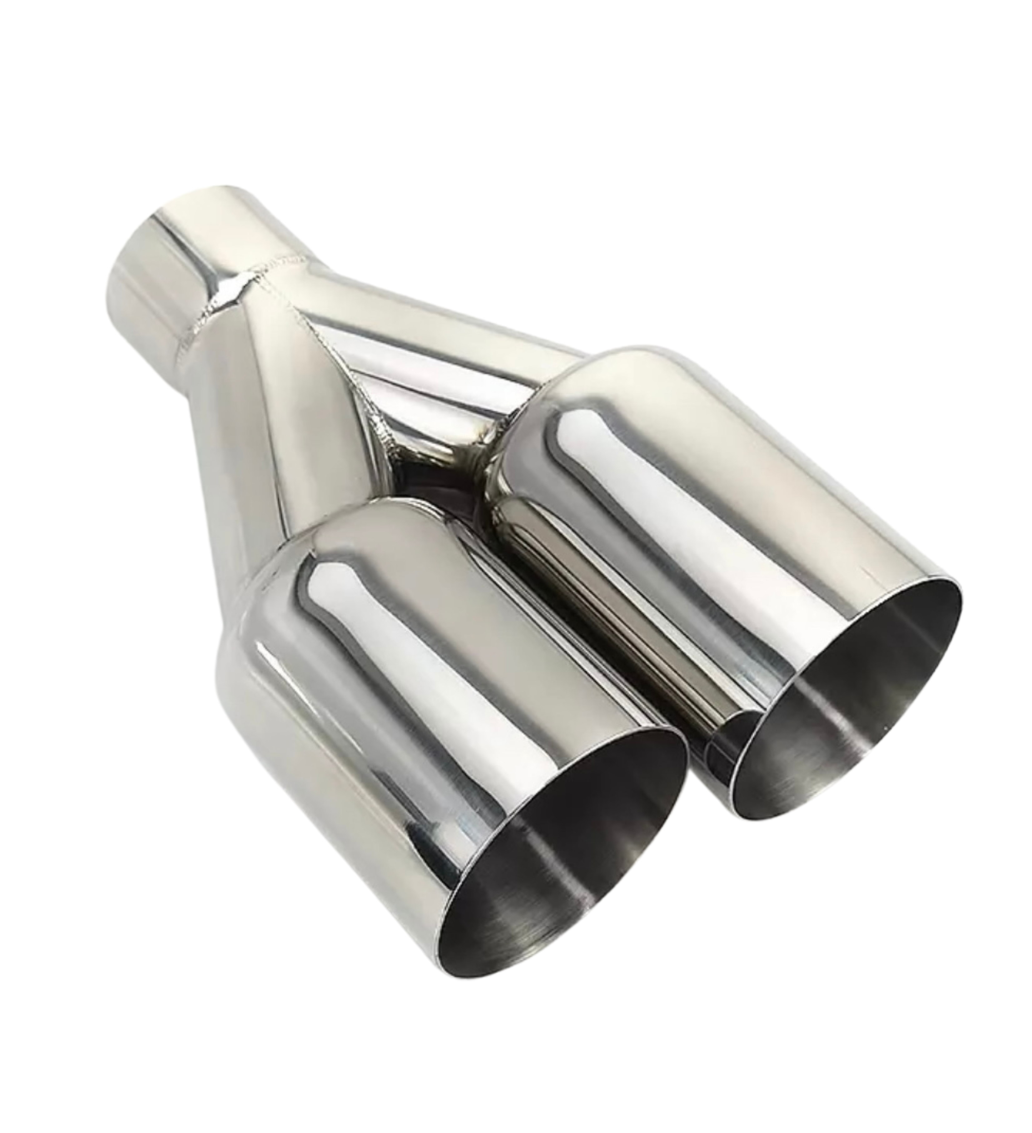 3.5 Inch Stainless Steel Dual Y Exhaust Tip Inline Six Auto