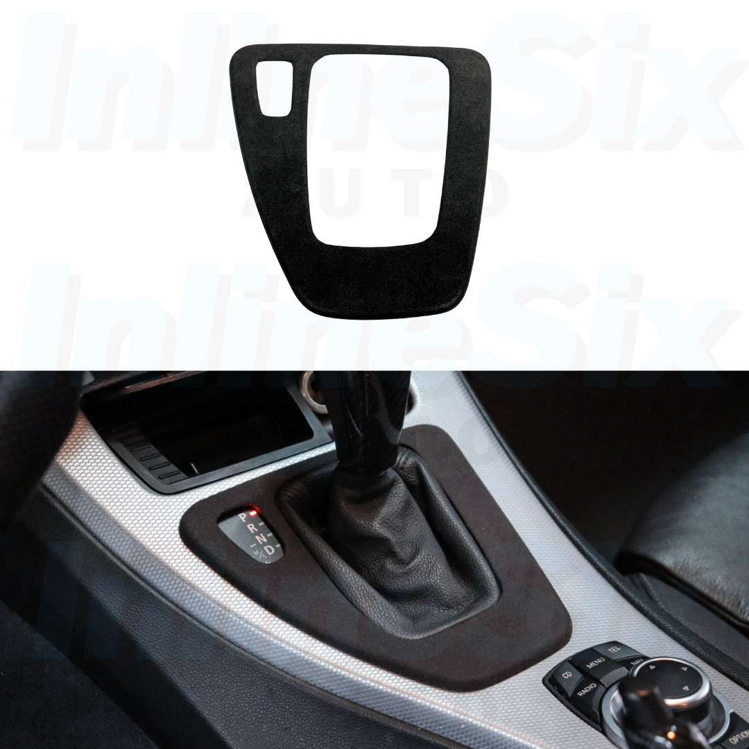 Alcantara Car Steering Wheel Trim Cover Sticker For BMW E90 E92